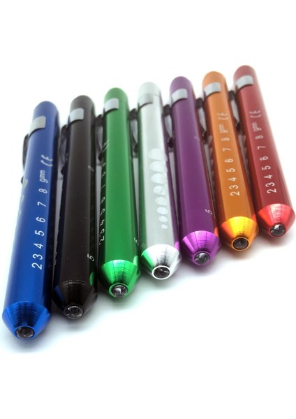 Siyah Taşınabilir Tıbbi Ilk Yardım El Feneri LED Çalışma Işığı Cep Penlight Torch Öğrenci Ölçer Ölçüm Doktor Hemşire Teşhis (Yurt Dışından) indirimleri