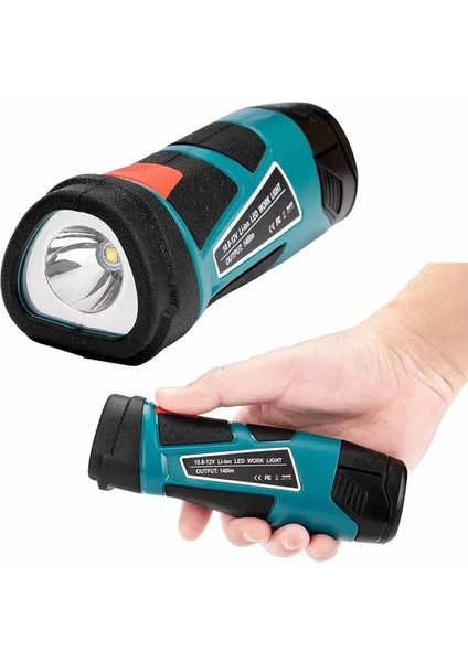 Bosch 3W 10 Için. El LED Işık Lityum Şarj Edilebilir Lambalar El Feneri (Pil Yok, Şarj Cihazı Yok) (Yurt Dışından)