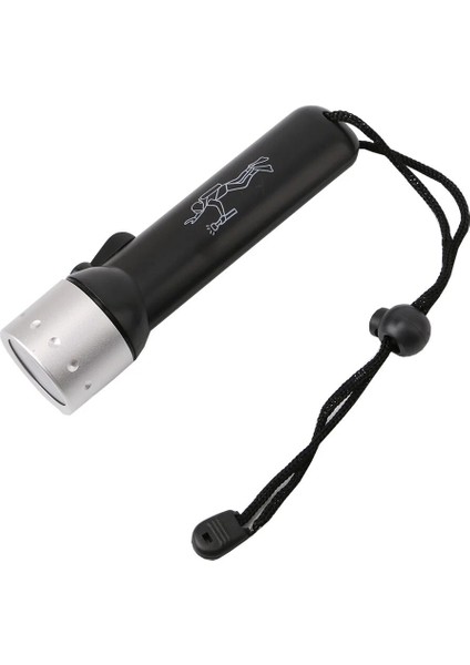 Siyah Su Geçirmez Sualtı Dalış El Feneri 1200LM Q5 LED Tüplü Dalış El Fenerleri Torch Lamba Işığı Linterna Avcılık Için (Yurt Dışından)