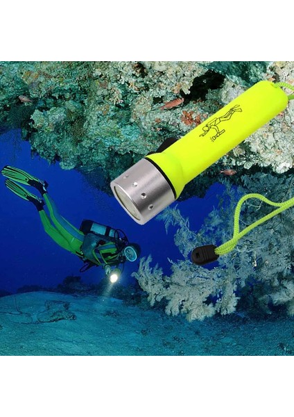 Siyah Su Geçirmez Sualtı Dalış El Feneri 1200LM Q5 LED Tüplü Dalış El Fenerleri Torch Lamba Işığı Linterna Avcılık Için (Yurt Dışından) fırsatları