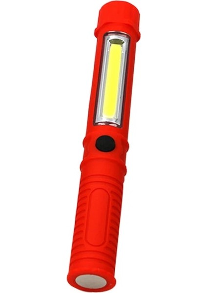 Turuncu Mini Cep Taşınabilir Cob LED El Feneri Manyetik Muayene Çalışma Lambası Su Geçirmez Çalışma Işığı Asılı Lamba Dış Mekan Araçları Için (Yurt Dışından)