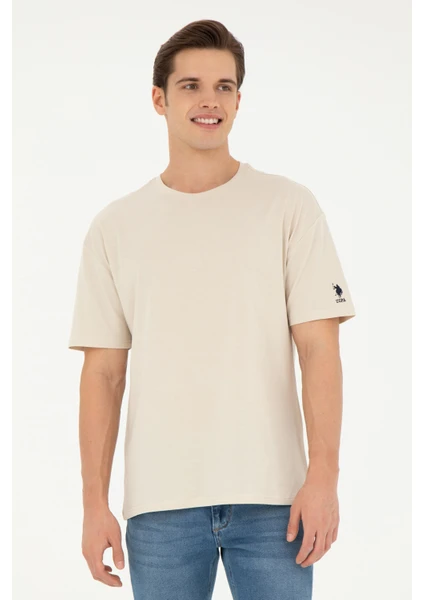 U.S. Polo Assn. Erkek Taş T-Shirt 50284630-VR049