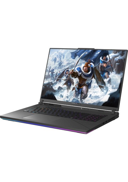 Rog Strix Scar 18 Intel Core I9 14900HX 24GB 4tb SSD RTX4090/16GB 240Hz 18" Qhd+ Fdos Taşınabilir Bilgisayar N6100 & Per4 Çanta N6100P315