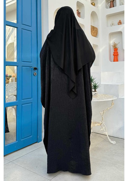 Yarasakol Abayalı Elbise Takım 8497 Siyah fiyatları