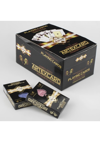 Artex Jumbo %100 Plastik Poker Oyun Kağıdı indirimleri