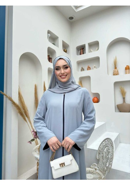 Çift Taraflı Çift Renk Ferace 7897 Lacivert indirimleri