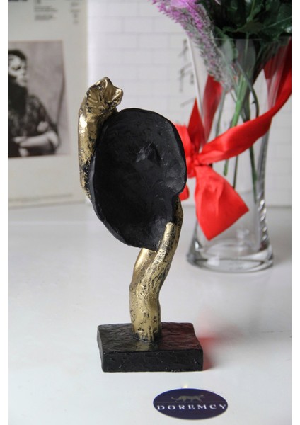 Dekoratif El Detaylı Gümüş Yüz Biblo Hediyelik Ofis ve Ev Hediyelik Dekoratif Obje modelleri