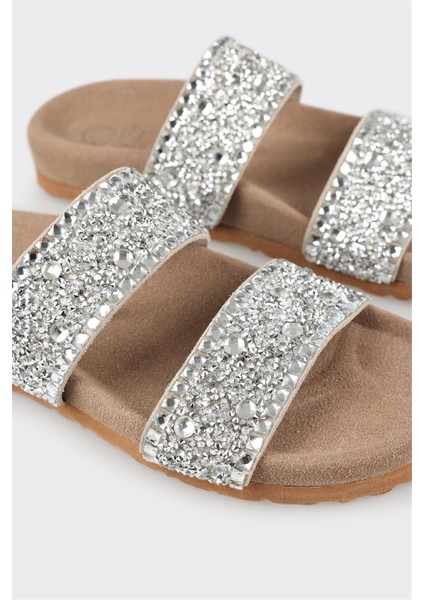 Bej Deri Kadın Terlik indirimleri