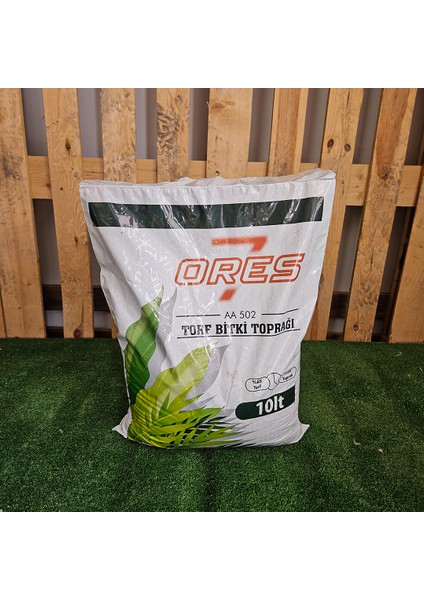 Ores 10 Litre Torf İç Dış Mekan Bitki Toprağı Çiçek Toprağı Azot Kaynağı Torf Toprağı