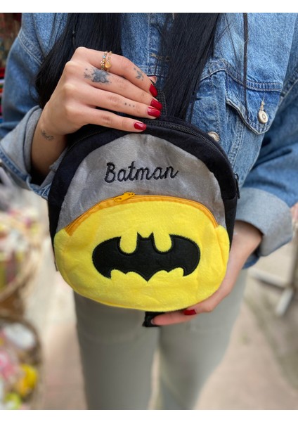 Batman Figürlü Peluş Sırt Çantası 22 cm fiyatları