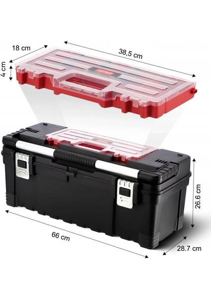 17181010 Pro Toolbox Profesyonel Takım Çantası 26"