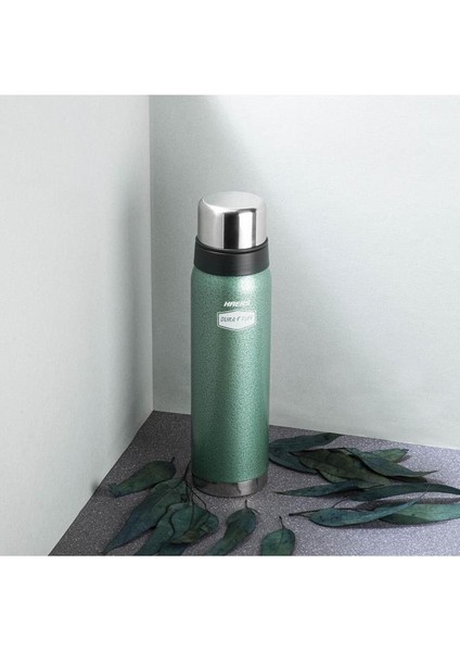 Yeşil Paslanmaz Çelik Outdoor Termos Şişe 900ML