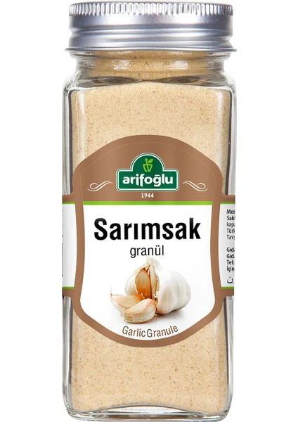 Sarımsak Granül Cam Şişe 85 gr