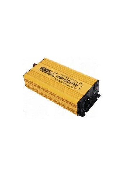 12VOLT 600WATT Tamsinüs Inverter