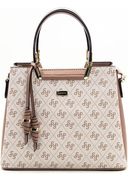 Pembe - Somon SP969 Kadın El Çantası