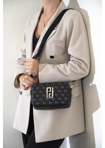 Siyah Platin - Siyah SP1078 Kadın Çapraz Çanta