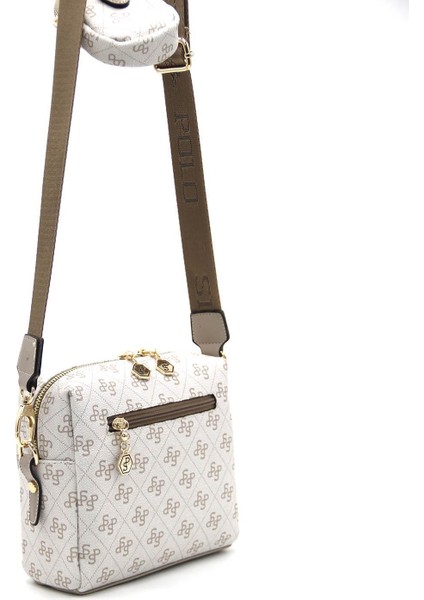 Bej - Kum SP1038 Kadın Çapraz Çanta fırsatları