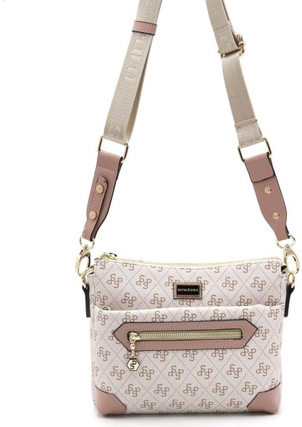 Pembe - Somon SP1110 Kadın Çapraz Çanta