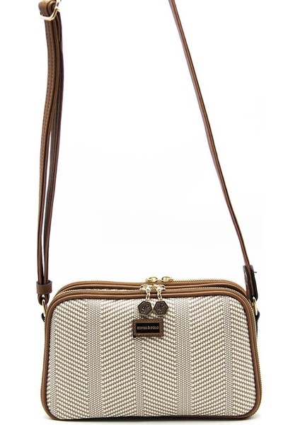 Bej - Taba SP899 Kadın Çapraz Çanta fiyatları