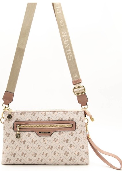 Pembe - Somon SP1129 Kadın Çapraz Çanta