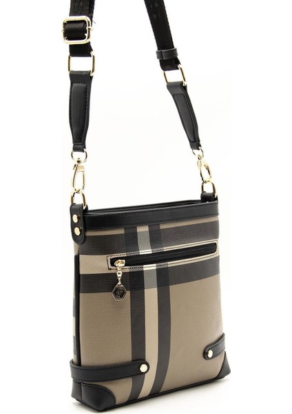 Kahve - Siyah SP1120 Kadın Çapraz Çanta fırsatları