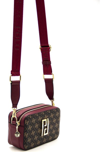 Kahve Sarı - Bordo SP1078 Kadın Çapraz Çanta fiyatları