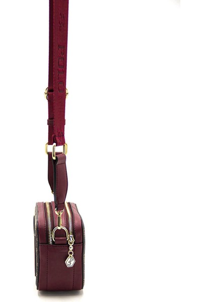 Kahve Sarı - Bordo SP1078 Kadın Çapraz Çanta modelleri