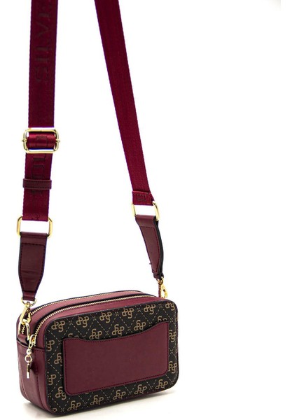 Kahve Sarı - Bordo SP1078 Kadın Çapraz Çanta fırsatları