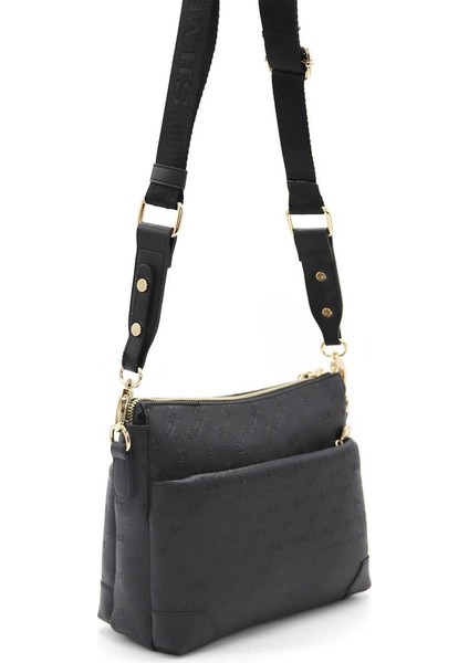 Siyah - Siyah SP1110 Kadın Çapraz Çanta fırsatları