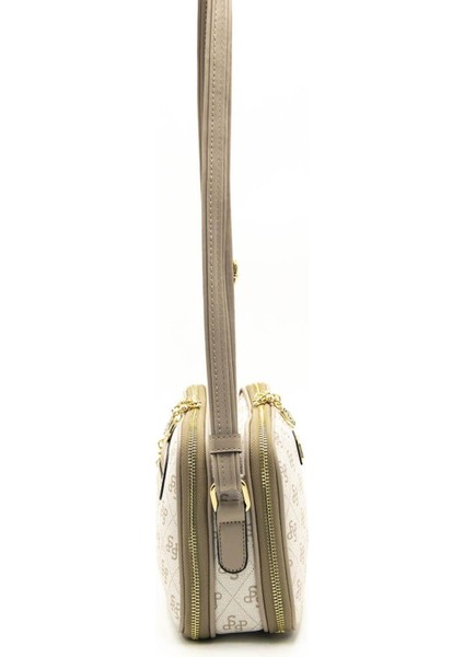 Bej - Kum SP899 Kadın Çapraz Çanta modelleri