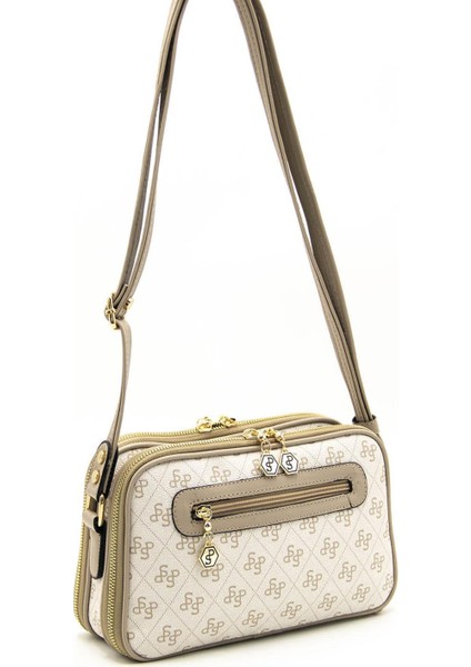 Bej - Kum SP899 Kadın Çapraz Çanta fırsatları