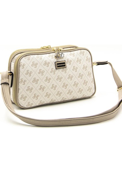 Bej - Kum SP899 Kadın Çapraz Çanta indirimleri