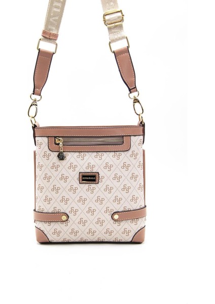 Pembe - Somon SP1120 Kadın Çapraz Çanta