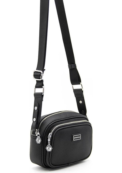 Siyah - Siyah SP1111 Kadın Çapraz Çanta modelleri