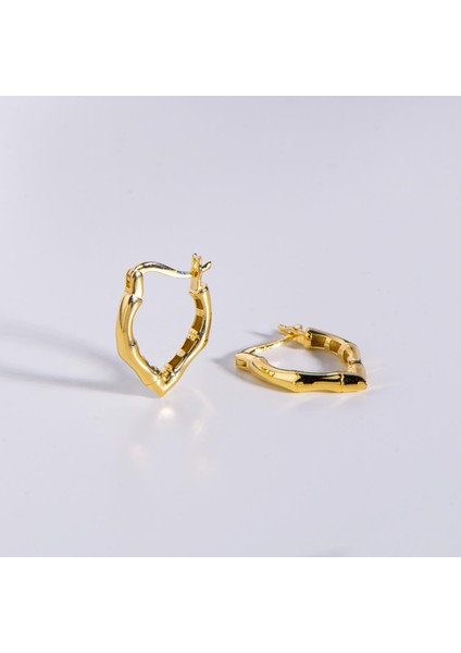 14 Ayar Italyan Tasarım Altın Küpe 1,95 gr