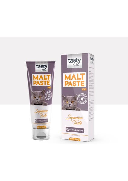 Hairball Kedi Malt Paste 100 gr Kediler Için Tüy Yumağı Önleyilici