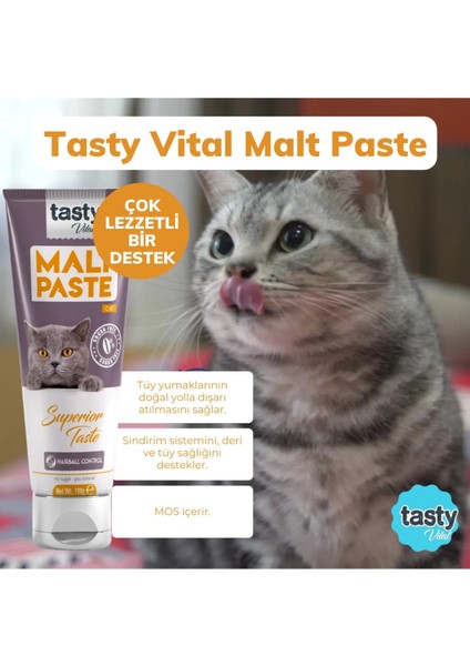 Hairball Kedi Malt Paste 100 gr Kediler Için Tüy Yumağı Önleyilici fiyatları