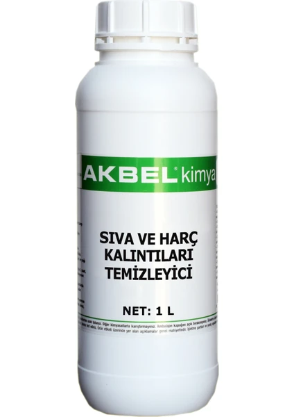 Sıva Ve Harç Kalıntıları Temizleyicisi 1 Lt. 1/10