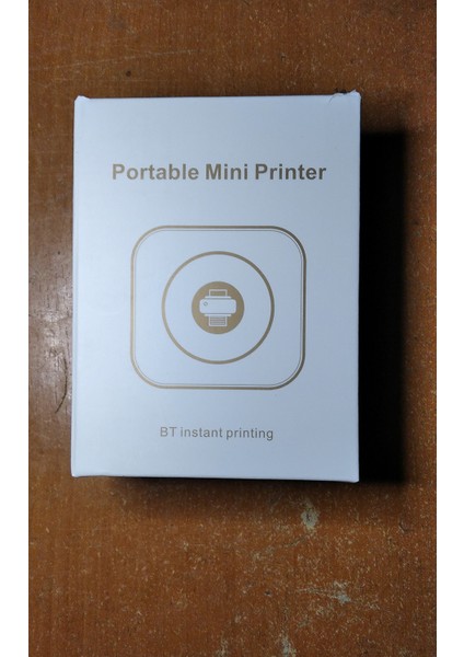 Taşınabilir Mini Termal Yazıcı Cep Öğrenci Mini Hata Yazıcı