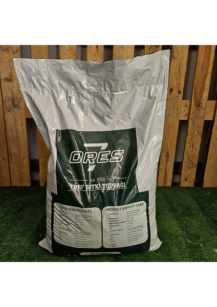 Ores 20 Litre Torf İç Dış Mekan Bitki Toprağı Çiçek Toprağı Azot Kaynağı Torf Toprağı
