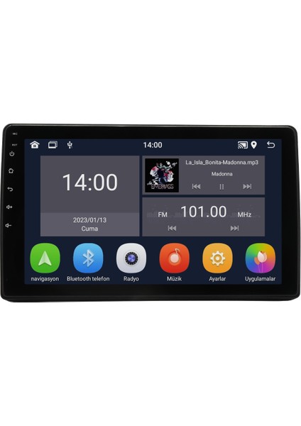Ford Transit (2019-2023) (2019-2023) Android 14 Multimedya - 4 GB Ram - 64 GB Hafıza - Carplay CRV-4127XD