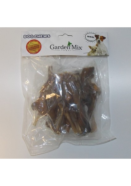Kurutulmuş Kuzu Kelle Deri Naturel 100 G