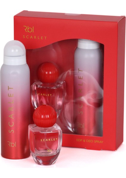 Women Scarlet Parfüm Ve Deodorant Seti 50 Ml + 150 Ml