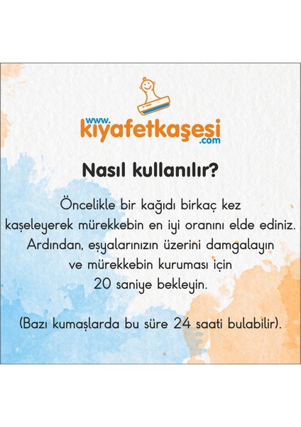 Kıyafet Kaşesi Kırmızıaslan modelleri