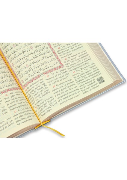 Felemenkçe Mealli Orta Boy Kuranı Kerim Gri Hollandaca - Quran Kerim En Nederlandse Vertaling fırsatları
