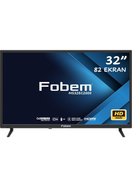 MS32EC2000 32'' 82 Ekran Dahili Uydu Alıcılı Hd Ready LED Tv