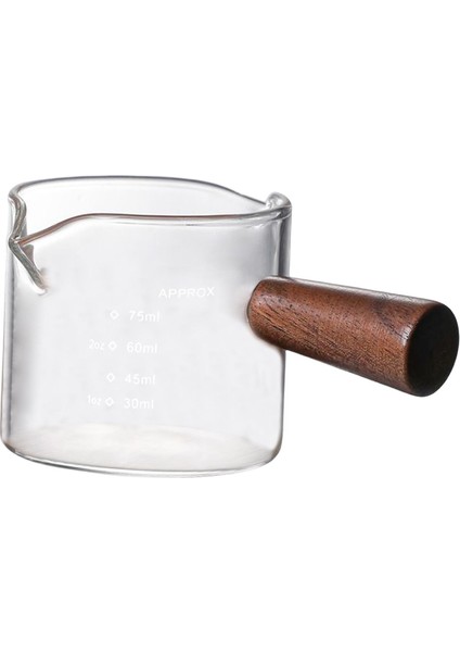 Cam Ölçme Kabı Çift Ağıı, Dökme I Espresso Bardağı Karıştırma 75ML (Yurt Dışından)