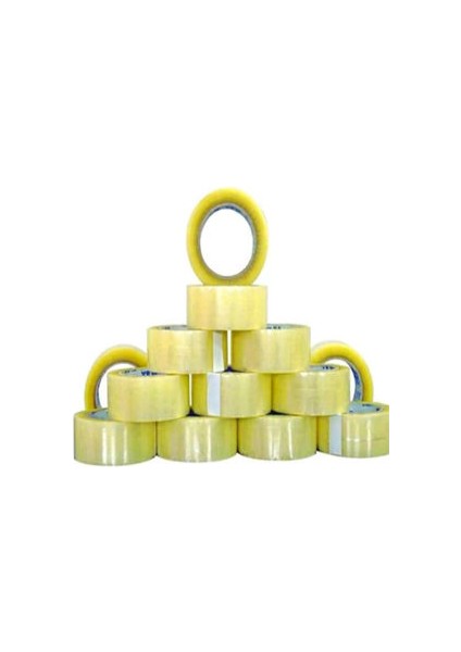 Şeffaf Koli Bantı 45 x 100 Holtmelt 6'lı