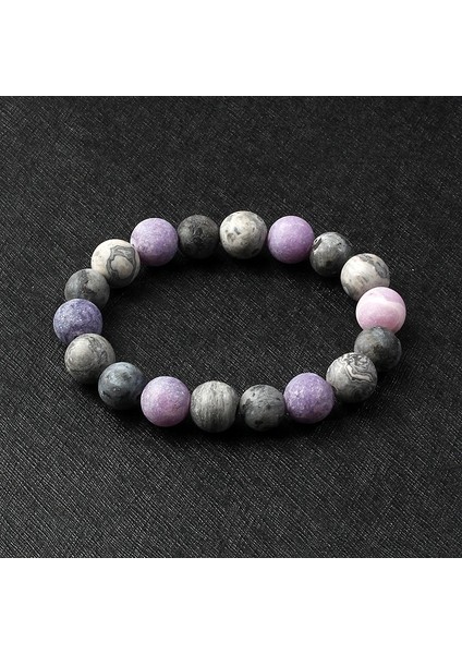 17CM-6.69INÇ Tarzı No.15 Boyutu Galaxy Güneş Sistemi Bilezik Erkekler Evren Dokuz Gezegenler Doğal Taş Yıldız Toprak Ay Kadınlar Için Bilezikler Moda Çift Takı (Yurt Dışından)