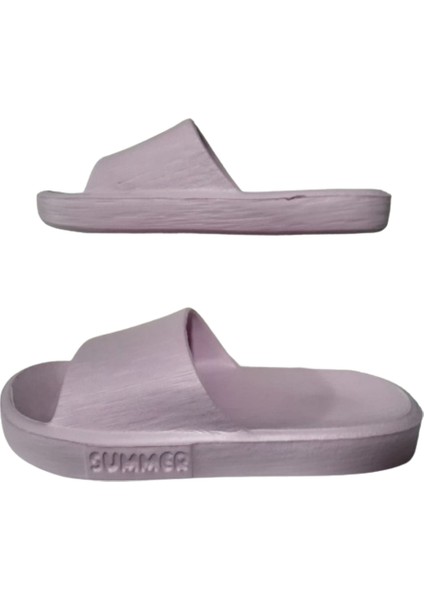 Summer Kadın Toz Pembe Ultra Hafif Havuz Plaj Bahçe Terlik SGZR124-7 fırsatları